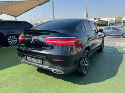 2019 MERCEDES-BENZ GLC 43 3.0 Litres V6 Petrol Engine Black Red SUV Full Option