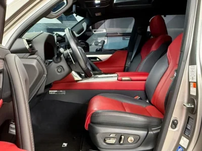 2022 Lexus LX600 F-Sport Launch Edition 3.5L V6 Twin-Turbo Engine Gold Red SUV GCC