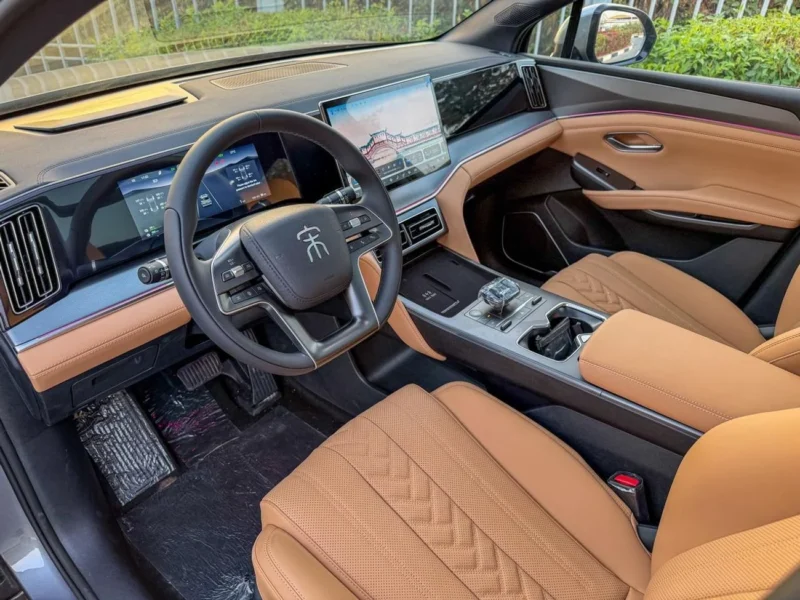 2025 BYD Song L DM-i 1.5L 4 Cylinders Plug-In Hybrid Engine Grey Brown SUV