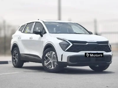 2025 Kia Sportage 1.5 Litres Turbo GDI 4-Cylinders Engine White Beige SUV Full Option