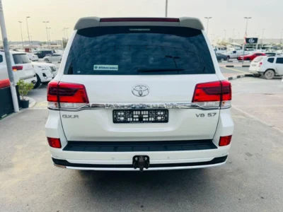 2021 TOYOTA LAND CRUISER GXR 5.7 Litres V8 Petrol Engine White Beige SUV Full Option