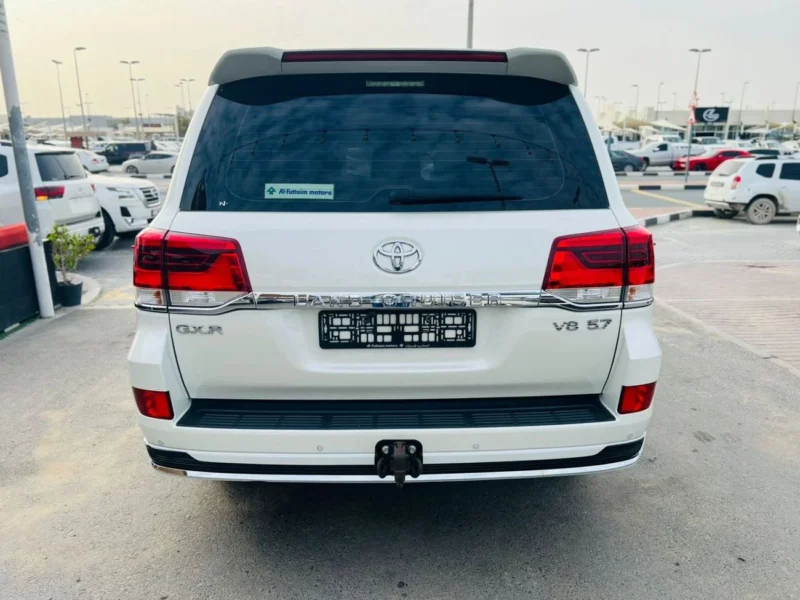 2021 TOYOTA LAND CRUISER GXR 5.7 Litres V8 Petrol Engine White Beige SUV Full Option