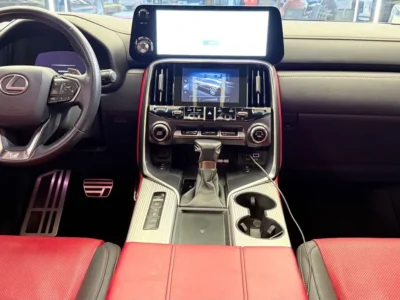 2022 Lexus LX600 F-Sport Launch Edition 3.5L V6 Twin-Turbo Engine Gold Red SUV GCC