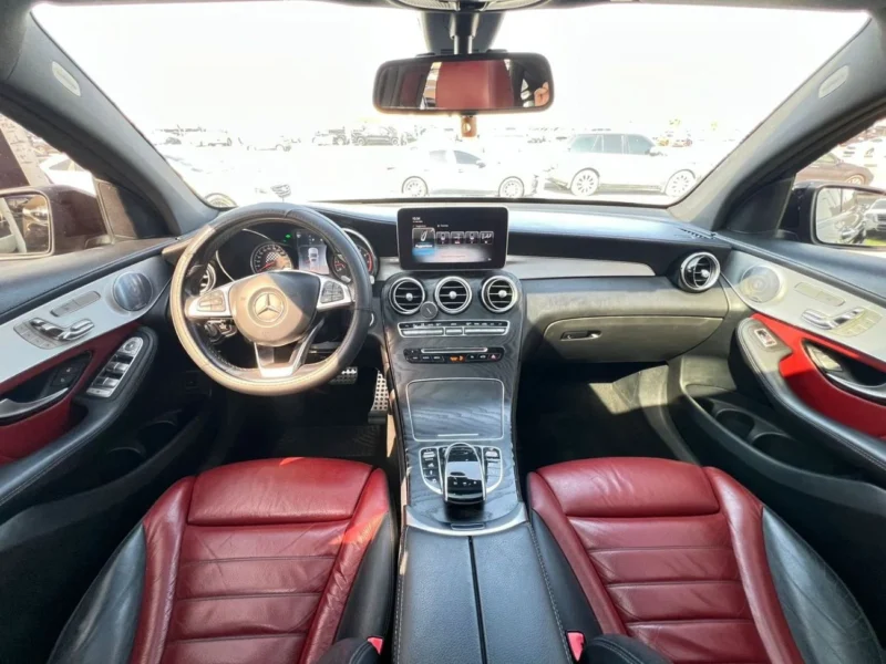 2019 MERCEDES-BENZ GLC 43 3.0 Litres V6 Petrol Engine Black Red SUV Full Option