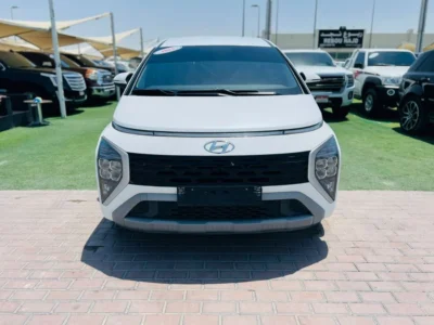 2025 HYUNDAI STARGAZER Smartstream G1.5L AT V4 Engine White Brown Van Full Options