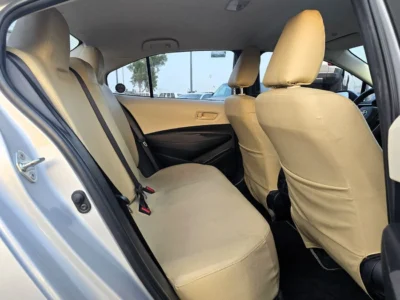 2024 Toyota Corolla XLI 1.6 Litres 4 Cylinders Petrol Engine Silver Tan Sedan FWD GCC