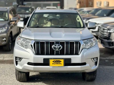 2023 TOYOTA PRADO TXL 4.0 Litres V6 Petrol Engine Silver Beige SUV GCC Specs