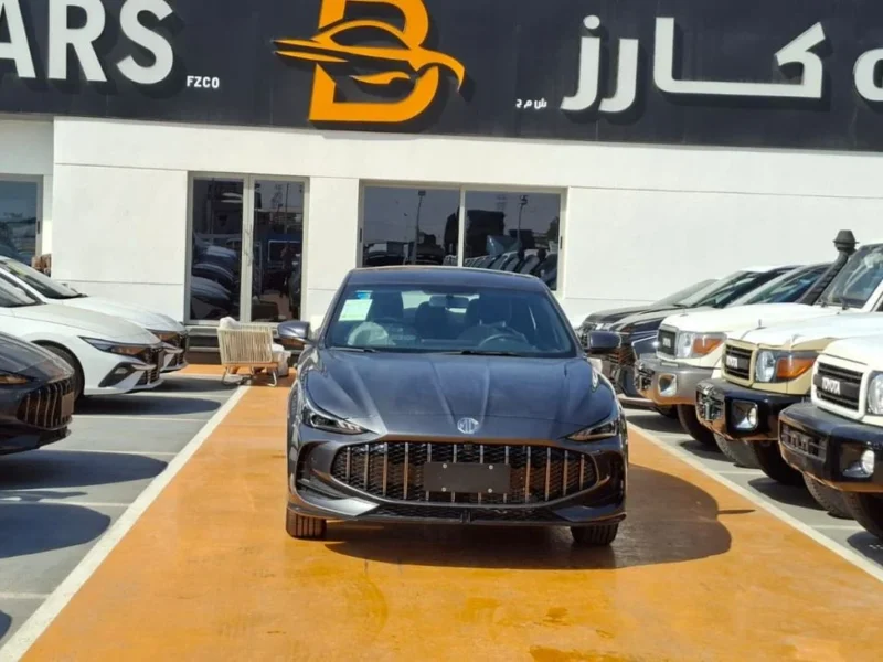 2025 MG 5 MG5 1.5 Litres 4 Cylinders Petrol Engine Grey Black Sedan Automatic