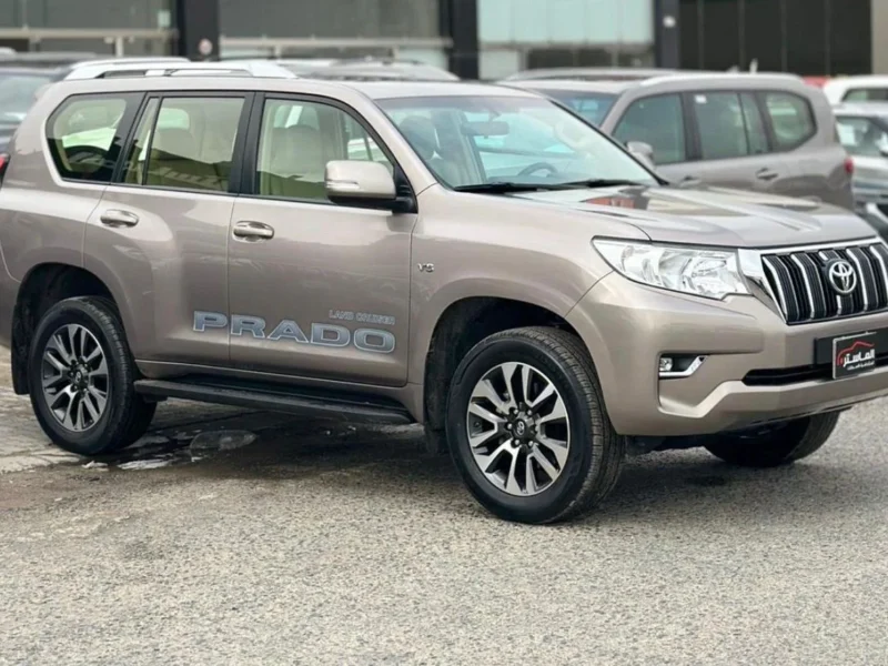 2023 TOYOTA PRADO TXL 4.0 Litres V6 Petrol Engine Brown Beige SUV GCC Specs