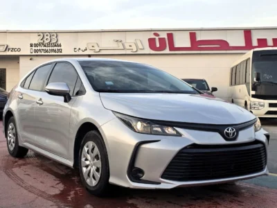 2024 Toyota Corolla XLI 1.6 Litres 4 Cylinders Petrol Engine Silver Tan Sedan FWD GCC