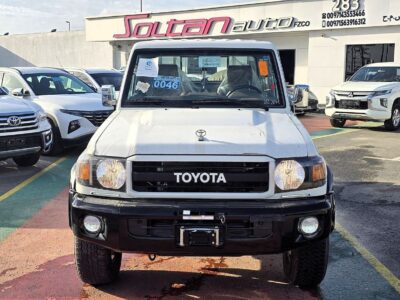 2022 Toyota Land Cruiser 70 LX 4.0 Litres V6 Engine White Beige Pick Up SC GCC
