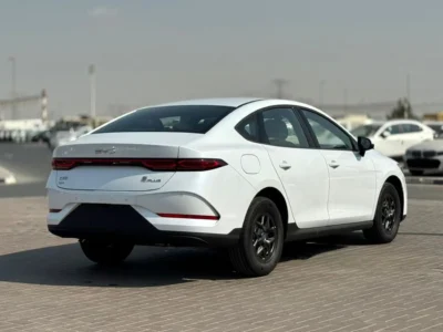 2025 BYD QIN PLUS DM-i 1.5 Litres PHEV 4 Cylinders Engine White Black Sedan