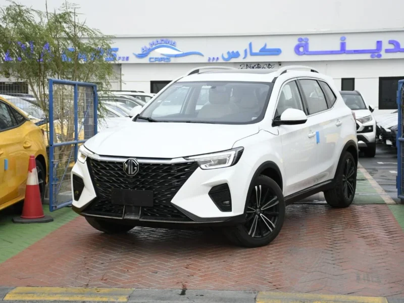 2025 MG RX5 1.5-litre Turbocharged 4-cylinder Petrol Engine White Beige SUV GCC