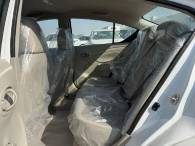 2025 Nissan Sunny SV 1.5 Litres 4 Cylinders Petrol Engine White Beige Sedan GCC Specs