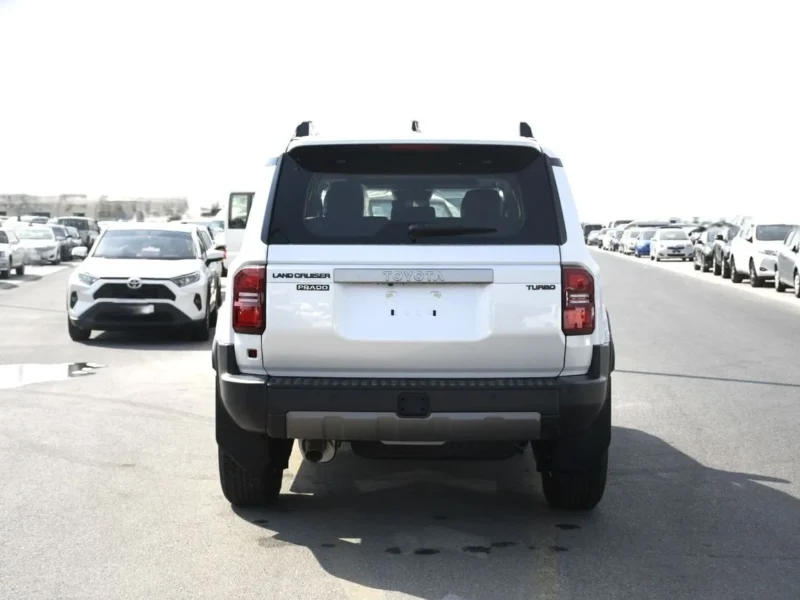 2026 Toyota Prado Adventure 2.4L Turbo 4 Cylinders Petrol Engine White Black SUV GCC