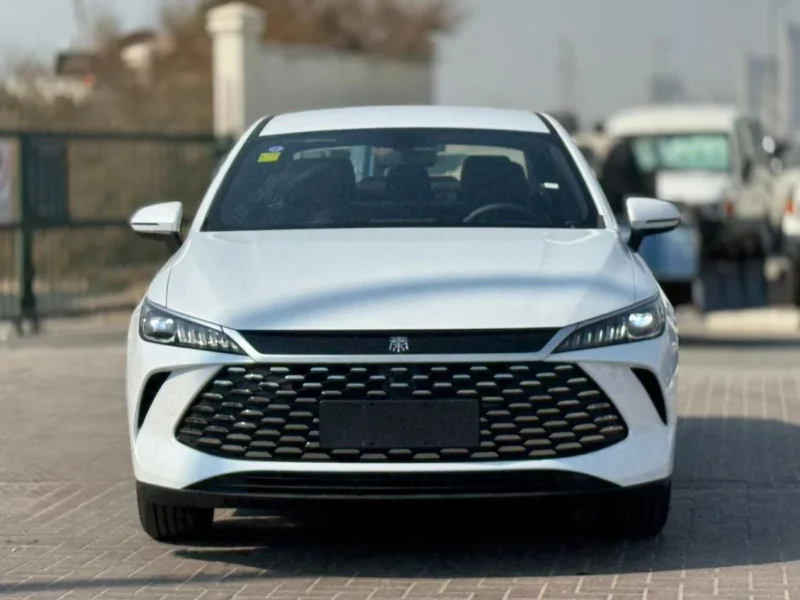 2025 BYD QIN PLUS DM-i 1.5 Litres PHEV 4 Cylinders Engine White Black Sedan