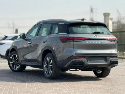 2024 Infiniti QX60 Sensory 3.5 Litres Petrol V6 Engine Grey Black SUV GCC Specs
