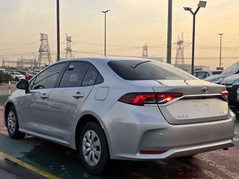 2024 Toyota Corolla XLI 1.6 Litres 4 Cylinders Petrol Engine Silver Tan Sedan FWD GCC