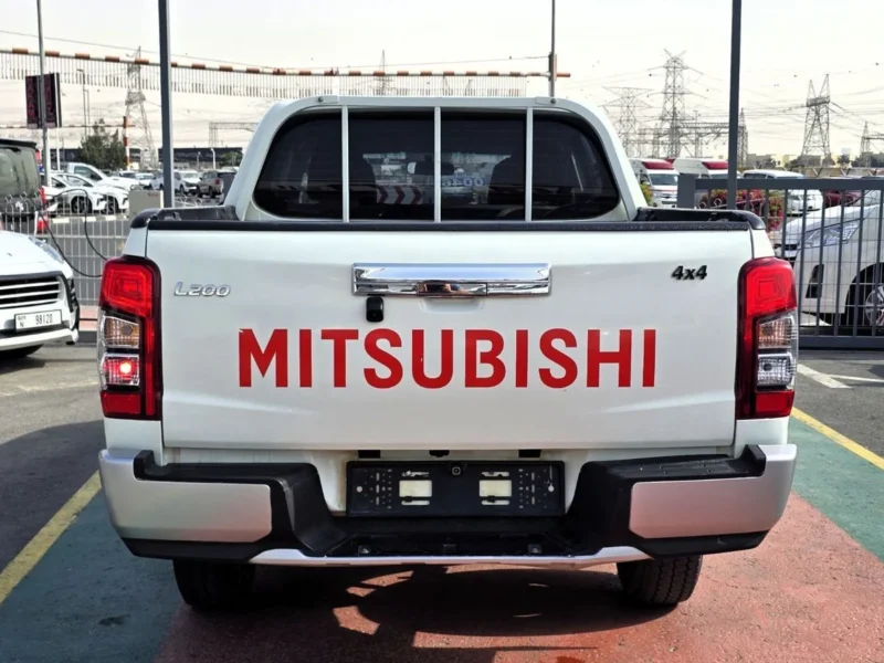 2022 Mitsubishi L200 GLX 2.4L 4 Cylinders Petrol Engine M/T White Grey Pickup Truck