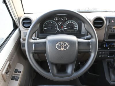 2024 Toyota Land Cruiser 70 Hardtop 4.0 Litres V6 Petrol Engine White Grey SUV GCC Specs