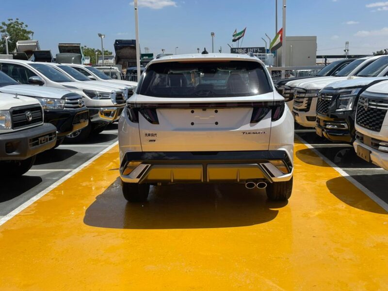 2025 Hyundai Tucson N Line 1.5L Turbo Petrol 4 Cylinders Engine White Black SUV