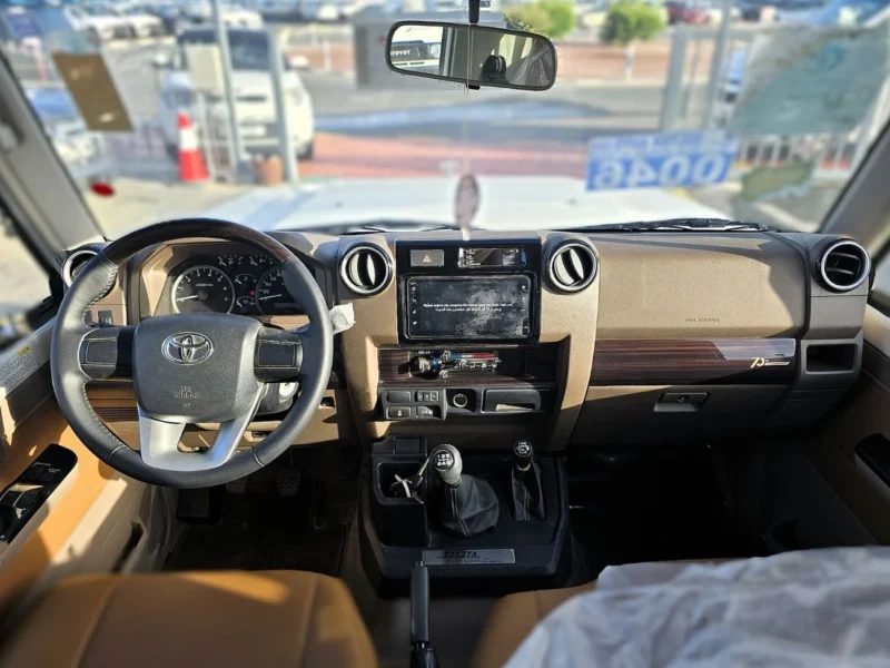 2022 Toyota Land Cruiser 70 LX 4.0 Litres V6 Engine White Beige Pick Up SC GCC