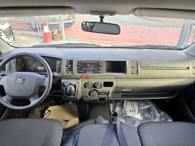 2025 Toyota Hiace High Roof Old Shape Cargo 2.7l 4 Cylinders Engine White Grey Van