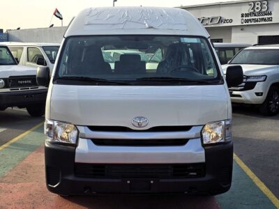 2025 Toyota Hiace High Roof Old Shape Cargo 2.7l 4 Cylinders Engine White Grey Van