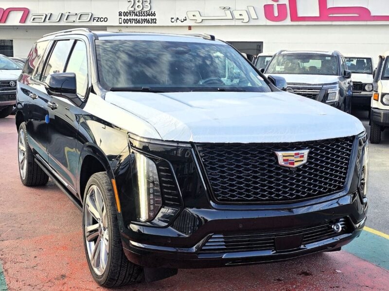 2026 Cadillac Escalade 6.2 Litres Petrol V8 Petrol Engine Sport Platinum Black SUV 4WD