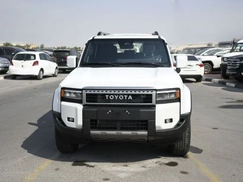 2026 Toyota Prado Adventure 2.4L Turbo 4 Cylinders Petrol Engine White Black SUV GCC