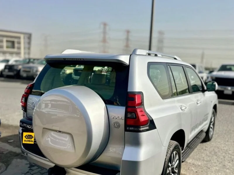 2023 TOYOTA PRADO TXL 4.0 Litres V6 Petrol Engine Silver Beige SUV GCC Specs