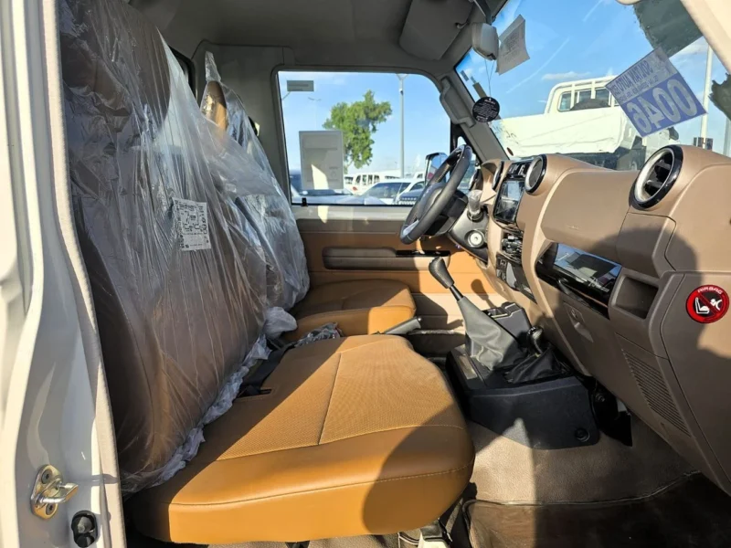 2022 Toyota Land Cruiser 70 LX 4.0 Litres V6 Engine White Beige Pick Up SC GCC