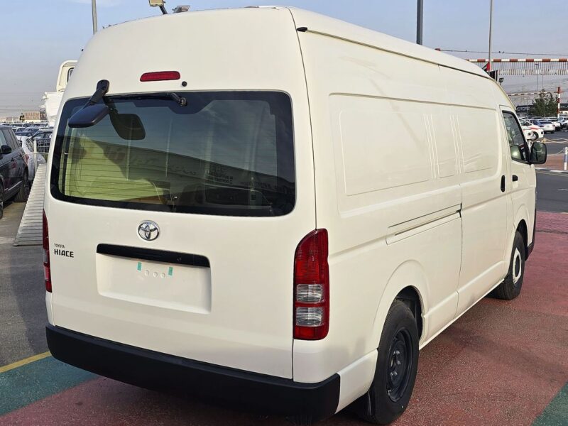 2025 Toyota Hiace High Roof Old Shape Cargo 2.7l 4 Cylinders Engine White Grey Van