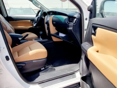 2026 TOYOTA FORTUNER 2.4 Litres 4 Cylinders DIESEL Engine White Beige SUV 4X4