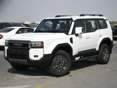 2026 Toyota Prado Adventure 2.4L Turbo 4 Cylinders Petrol Engine White Black SUV GCC