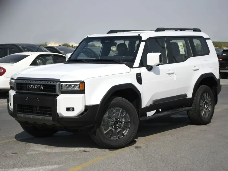 2026 Toyota Prado Adventure 2.4L Turbo 4 Cylinders Petrol Engine White Black SUV GCC