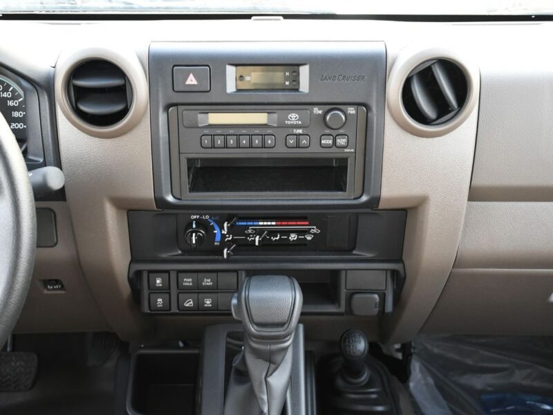 2024 Toyota Land Cruiser 70 Hardtop 4.0 Litres V6 Petrol Engine White Grey SUV GCC Specs