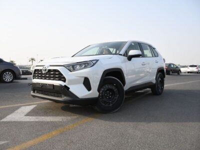 2023 Toyota RAV 4 LE 2.5 Litres V4 Petrol Engine White Beige SUV AWD GCC Specs