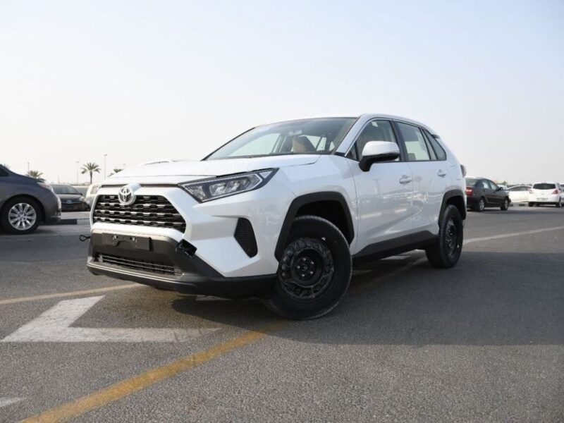 2023 Toyota RAV 4 LE 2.5 Litres V4 Petrol Engine White Beige SUV AWD GCC Specs