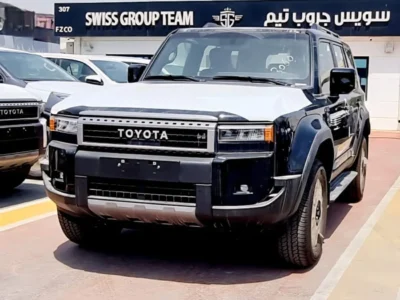 2026 TOYOTA PRADO 2.8 Litres 4 Cylinders DIESEL Engine Black SUV GCC ALL ROUNDER