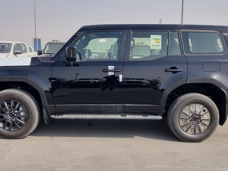2026 TOYOTA PRADO 2.8 Litres 4 Cylinders DIESEL Engine Black SUV URBAN 4X4 GCC