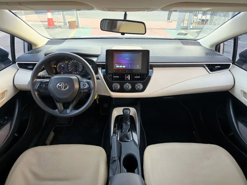 2024 Toyota Corolla XLI 1.6 Litres 4 Cylinders Petrol Engine Silver Tan Sedan FWD GCC