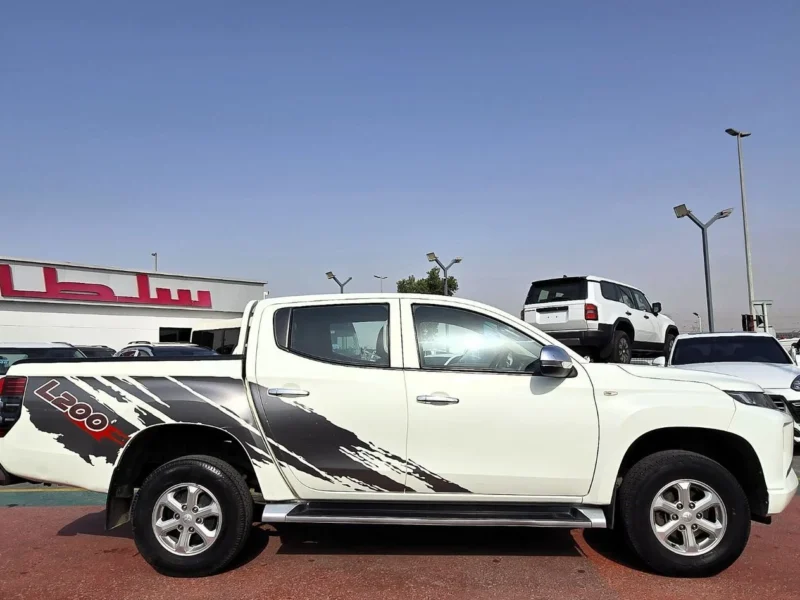 2022 Mitsubishi L200 GLX 2.4L 4 Cylinders Petrol Engine M/T White Grey Pickup Truck