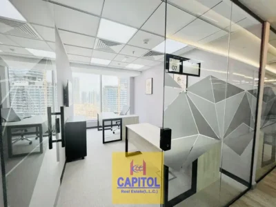 Burj Khalifa View Office Space Available At Business Bay, Dubai