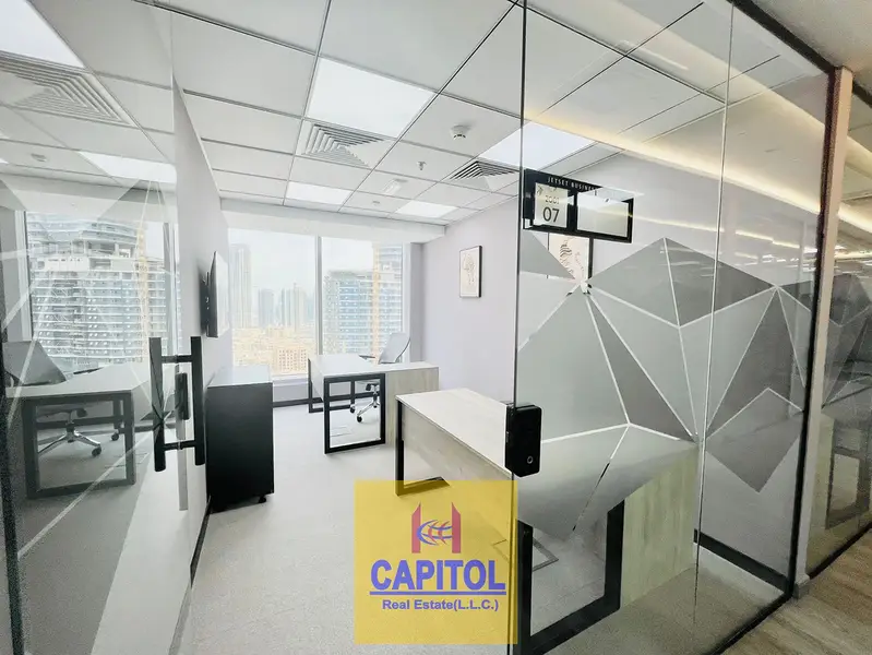 Burj Khalifa View Office Space Available At Business Bay, Dubai