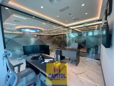 Burj Khalifa View Office Space Available At Business Bay, Dubai