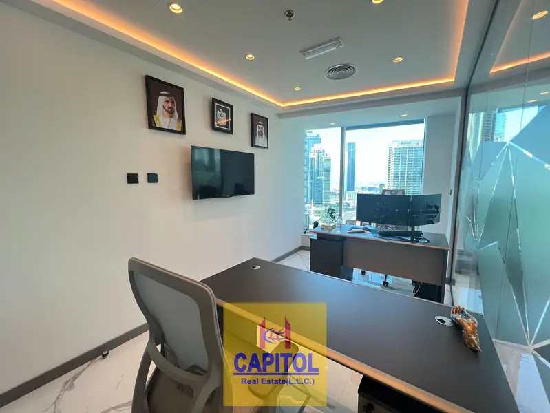 Burj Khalifa View Office Space Available At Business Bay, Dubai