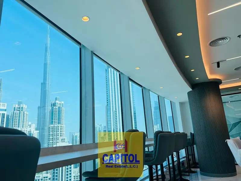 Burj Khalifa View Office Space Available At Business Bay, Dubai