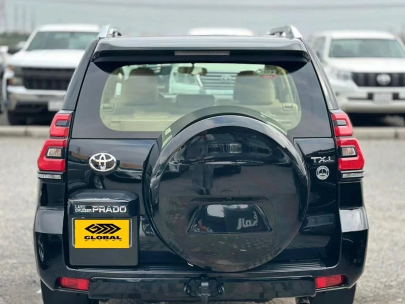 2023 TOYOTA PRADO TXL 4.0 Litres V6 Petrol Engine Black Beige SUV GCC Specs