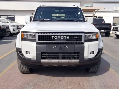 2026 TOYOTA PRADO 2.8 Litres 4 Cylinders DIESEL Engine White Black SUV GCC ALL ROUNDER